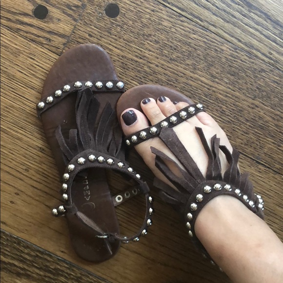 *Jeffery Campbell* Women sandals with tassels_SZ:7 - Picture 1 of 7